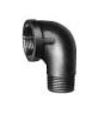Malleable Iron 90-Degree Street Elbow, Class 150 (1 1/2 x 1 1/4) - Image 1