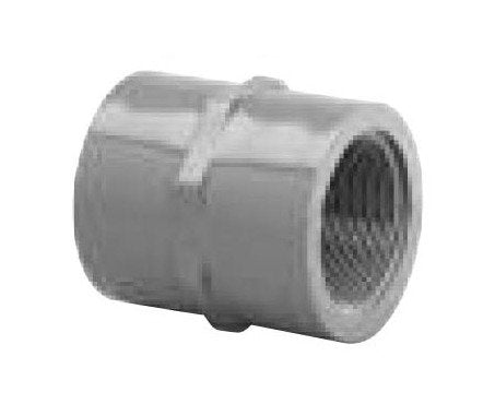 Schedule 80 CPVC Coupling - 3/8 inches, FIPT x FIPT, Pack of 25 - Image 1