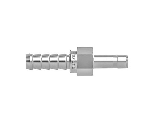 Duolok Brass Hose Barb Adapter - 3/4 Tube Stub x 3/4 Hose Barb - Image 1