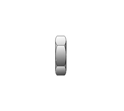 Parker CPI/A-LOK Accessory Locknut for Fractional Tube - Image 1