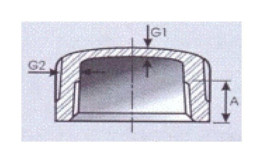 Brass Caps for 1/2-Inch Pipes - Image 1