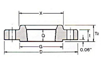 Threaded Forged Steel Class 150 Flange - 6-Inch - Image 2