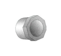 Schedule 80 PVC Reducer Bushing, 1 1/2 x 3/4 inches, SP x Slip