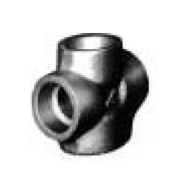 Heavy-Duty Forged Steel Crosses - Class 3000 Socket-Weld, NPS 1 1/2 (DN 40) - Image 1