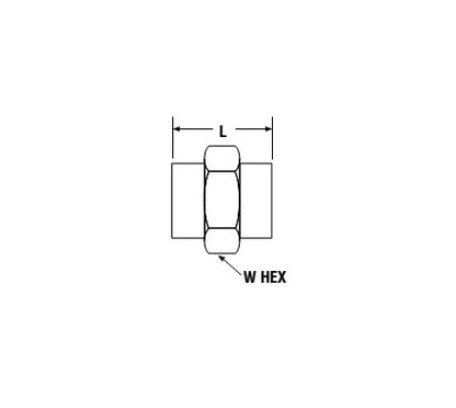 Parker CPI™/A-LOK® Hose Connector Sleeve for Fractional Tube - Image 2