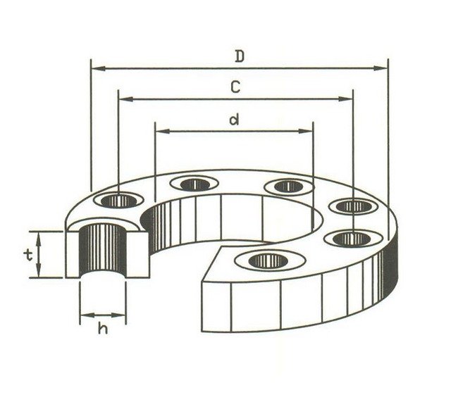 JIS 20K Stainless Steel Slip-On Flange - 24" - Image 2