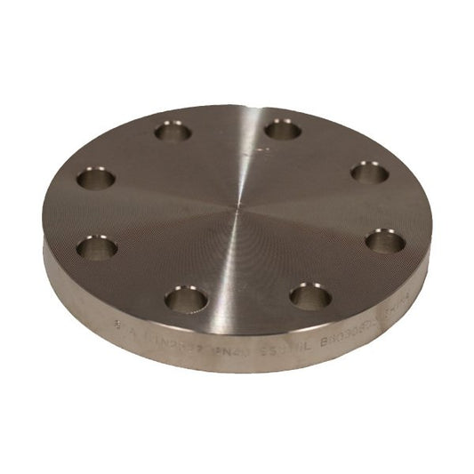 JIS 5K Stainless Steel Blind Flange - 10" - Image 1