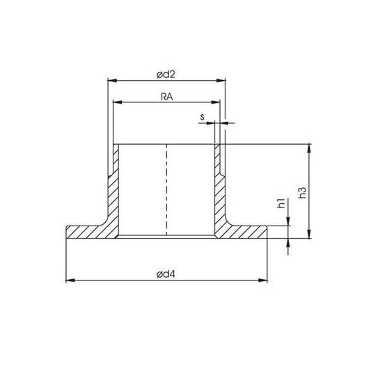 1 Inch Copper Nickel Inner Flanges - Image 1