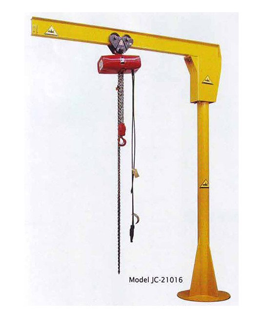 Heavy-Duty Floor-Mounted Jib Crane, 6000 lb Capacity - Image 1
