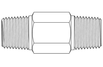 Precision Fixed Flow Control Valve - Ball Type NPT Nipple - Image 2