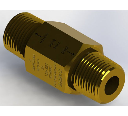 High-Pressure Ball Type NPT Nipple Flow Control Valve - Image 1