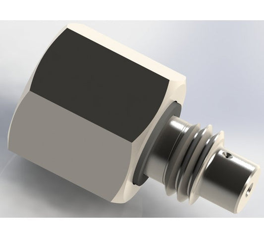 Precision Fixed Flow Control UNF/UNC Adapter - Image 1