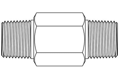 Precision Fixed Flow Control Ball Type NPT Nipple - Image 2