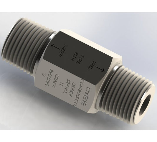 PrecisionFlow Ball Type NPT Nipple Control Valve - Image 1