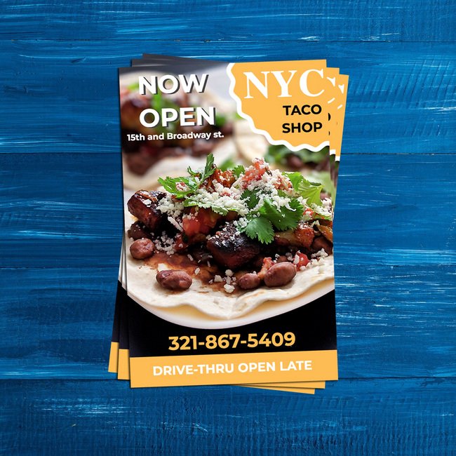 Megastore 4x6 Full Color Flyer - Image 1