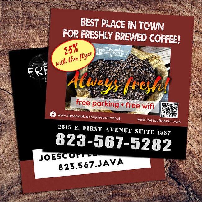 Megastore 8x8 Square Flyer - Image 1