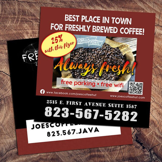 Megastore 8x8 Square Flyer - Image 1