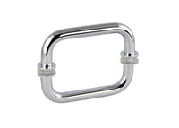 Strybuc 3/4 Inch Diameter Brushed Nickel Finish Shower Door Handle Set