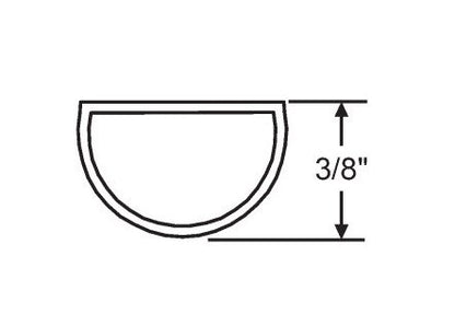 Frameless Shower Door Glass Sealing Strip - 10mm Thickness - Image 2