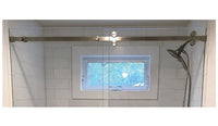 Strybuc Brushed Nickel Gliding Shower Door System
