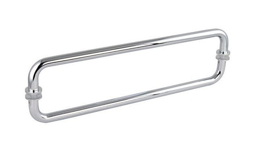 Strybuc 3/4 in Diameter Brushed Nickel Finish Shower Door Handle - Image 1