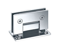 Brushed Nickel Square Edge Solid Brass Shower Door Hinge