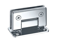 Heavy Duty Beveled Edge Solid Brass Chrome Finish Shower Door Hinge