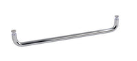 Strybuc 3/4 Inch Brushed Nickel Finish Shower Door Handle