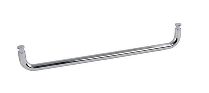 Strybuc 3/4 Inch Brushed Nickel Finish Shower Door Handle - Image 1