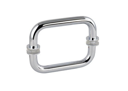 Strybuc 3/4 Inch Bright Chrome Finish Shower Door Handle - Image 1