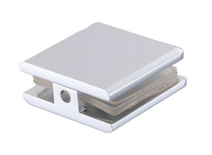 Strybuc Beveled Edge Solid Brass Shower Door Glass Clamp - Image 1