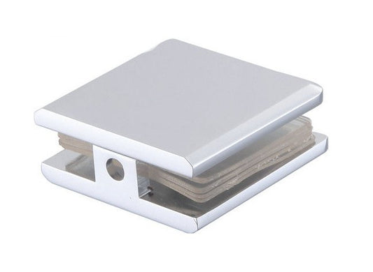 Strybuc Beveled Edge Solid Brass Shower Door Glass Clamp - Image 1