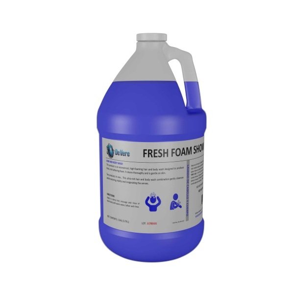 DeVere Fresh Foam Shower Soap 1 Gallon 4 Pack - Image 1