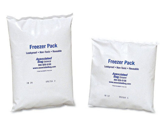 24 oz Reusable Leak-Proof Freezer Gel Packs - Pack of 12 - Image 1