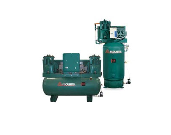 FS Curtis CA Series 10 HP Simplex Reciprocation Air Compressor - Image 9