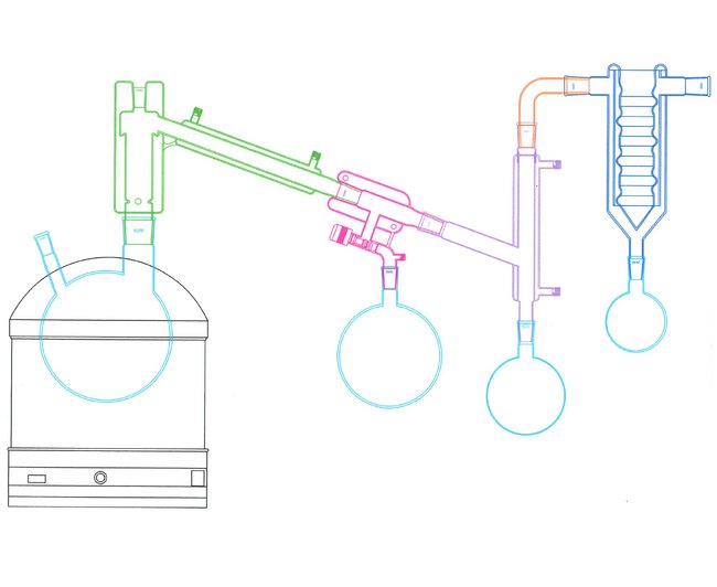 Gemstone Series 2 Liter (L) Capacity Short Path Kit - Image 2