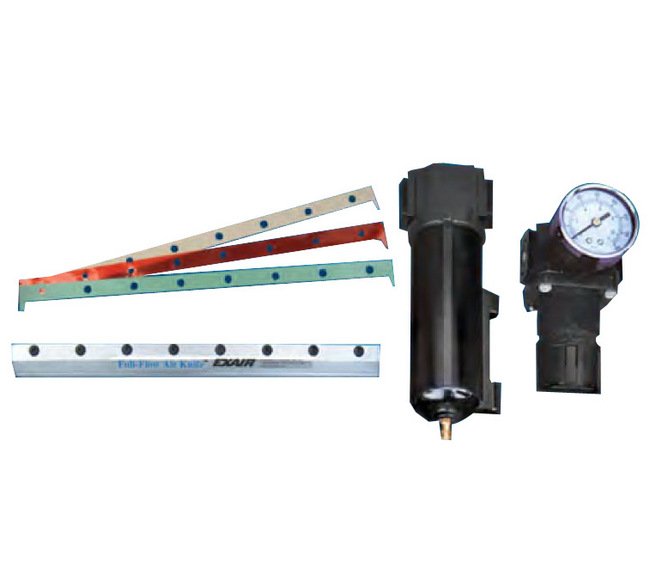 9 Inch Aluminum Full-Flow Air Knife Kit - 2809 Airflow Length - Image 1