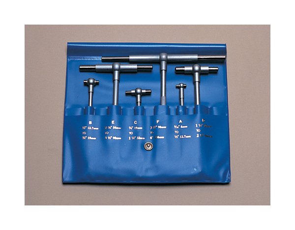 PEC Tools 6 Piece Telescoping Gage Set - USA Made Precision Tools - Image 1
