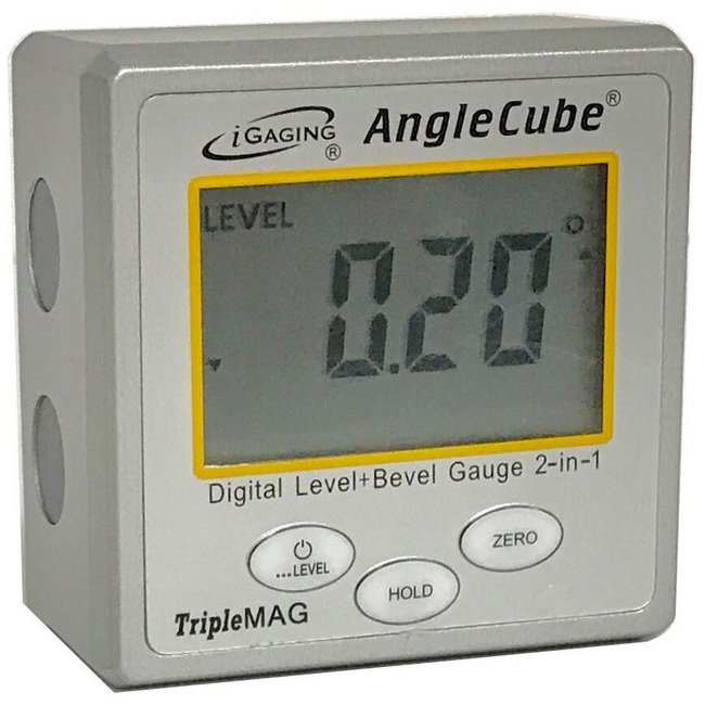 iGaging Portable Digital Angle Gage with Magnetic Base - Pro Series - Image 1