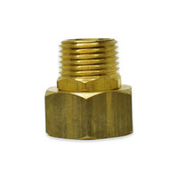 FGMPS Series 1/2 Inch (in) Male National Pipe Thread (MNPT) and Female Garden Hose (FGH) Adapter Fitting