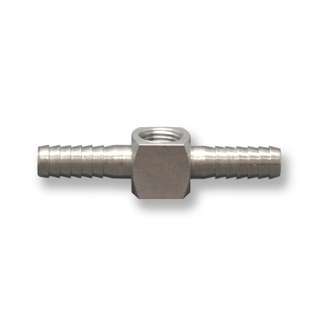 BHFT Series 1/4 Inch (in) Size Female National Pipe Thread (FNPT) 3/8 Inch (in) Size Hose Barb Tee Fitting - Image 2