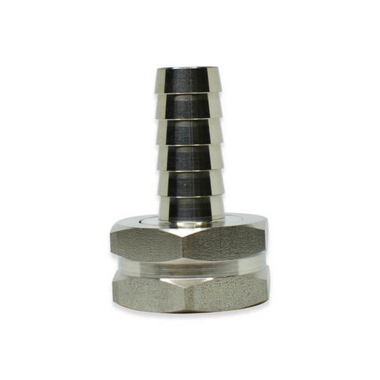 SAFGB Series 3/4 Inch (in) Female Garden Hose (FGH) and 3/4 Inch (in) 316 Stainless Steel Multi-Barbed Adapter Fitting - Image 1