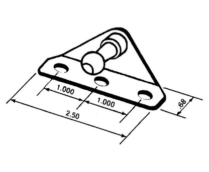 Heavy-Duty Brackets with 10mm Ball Joint - Image 3