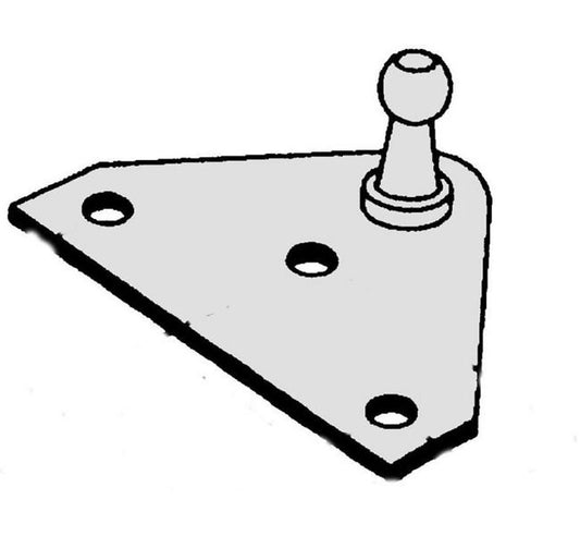Heavy Duty L Brackets with 10 mm Ball Attachment - Image 1