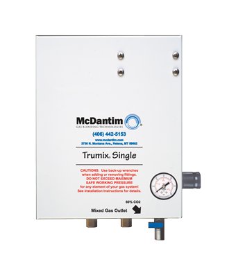 McDantim Trumix Single TM100 Blender for Gas Blending Systems - Image 1
