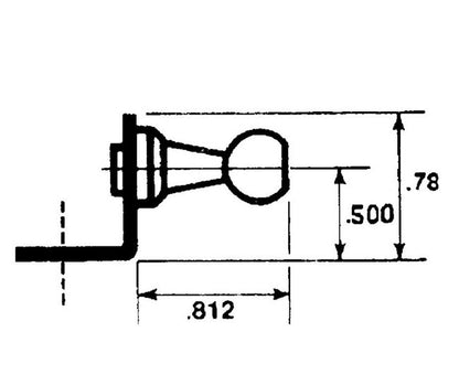 10mm Ball Attached Brackets - Image 2