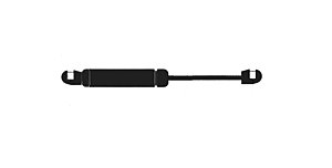 Stabilus Gas Springs with Composite Ends - Image 1