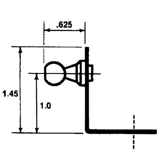 Heavy-Duty Brackets with 10 mm Ball Attachment - Image 2