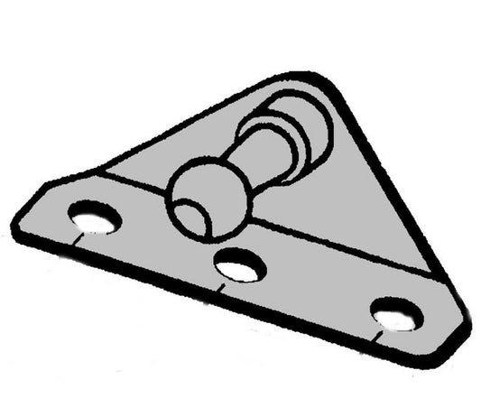 Gas Spring Brackets with 10mm Ball for Heavy-Duty Applications - Image 1