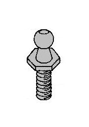 Heavy-Duty Ball Studs with Safety Clips - Image 1
